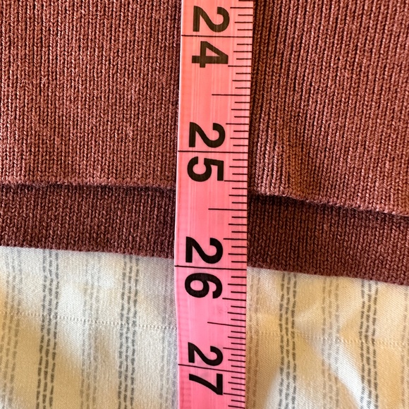 Ted Baker Short Sleeve Polo Sweater – XL (Berry with Pink, Navy, and Light Blue) - Picture 5 of 5